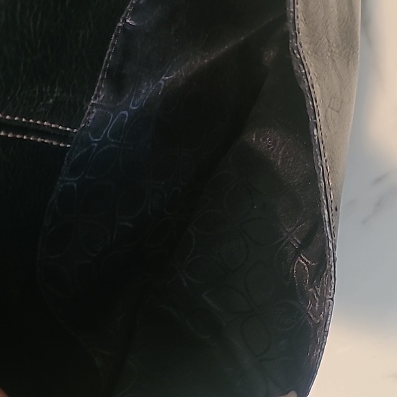 Fossil Cross Town Black Leather Slim Crossbody Messenger Bag Errands Practical - Picture 6 of 14